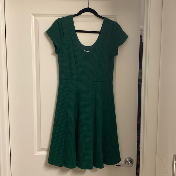 Anthropologie Maeve Green Dress - Picture 2 of 3